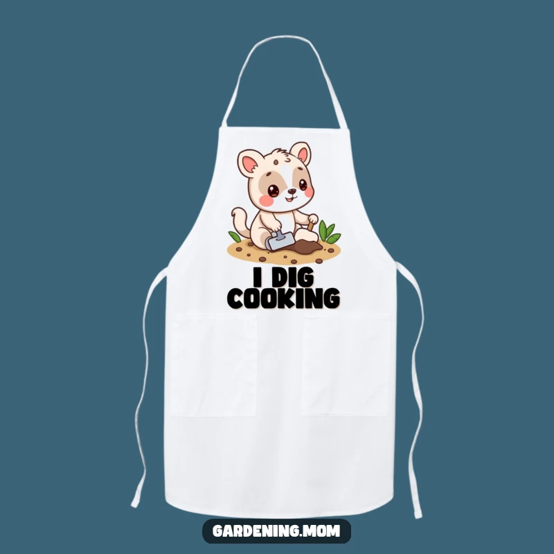 Funny Animal Apron - Gardener's Digging Helper, A Practical Funny Gift