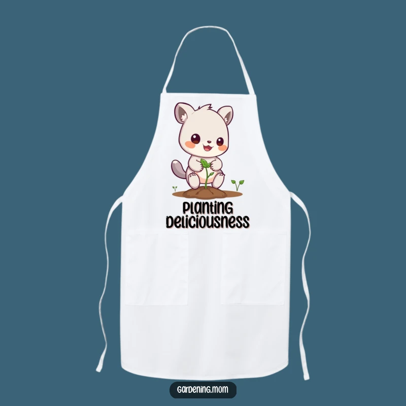 Funny Planting Animal Apron: Seed Sowing Wear, Cheerful Gift