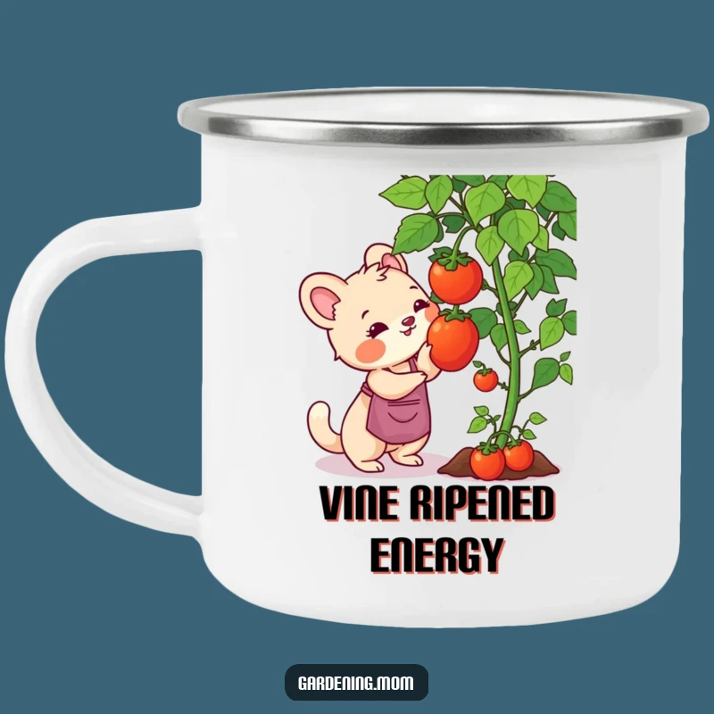 Durable Funny Gardening Mom Animal Camping Mug: Tomato Harvest, Best Funny Gift
