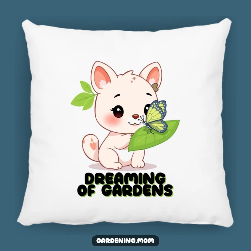 Funny Animal Butterfly Pillow: Admiring Gentle Comfort Gift