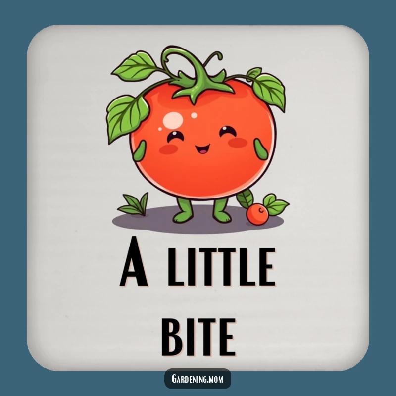 Funny Tomato Coaster: Fresh Produce Protector, Unique Gift