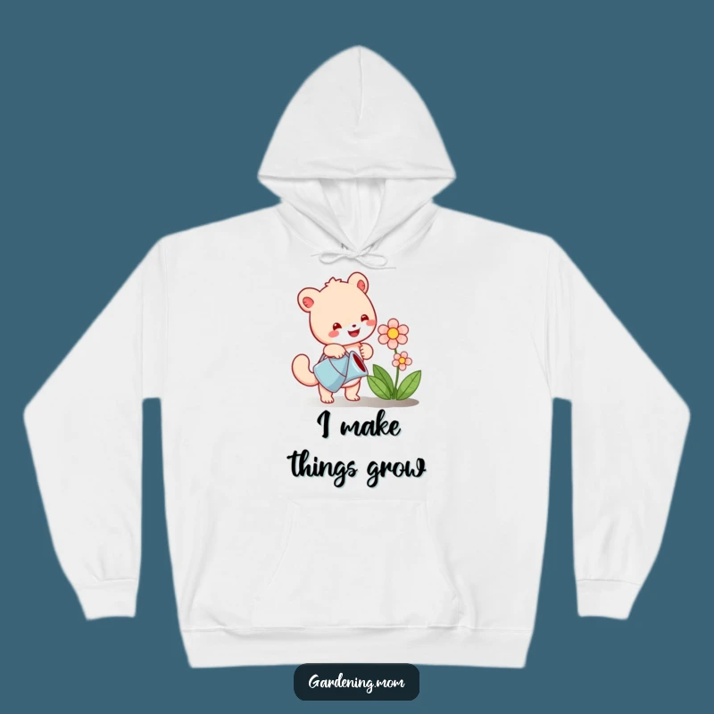 Funny Happy Animal Hoodie - Cozy Gardener Sweatshirt, The Perfect Funny Gift