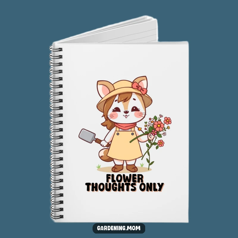 Funny Gardening Mom Animal Notebook Trowel Flowers - Plan Your Garden's Beauty!