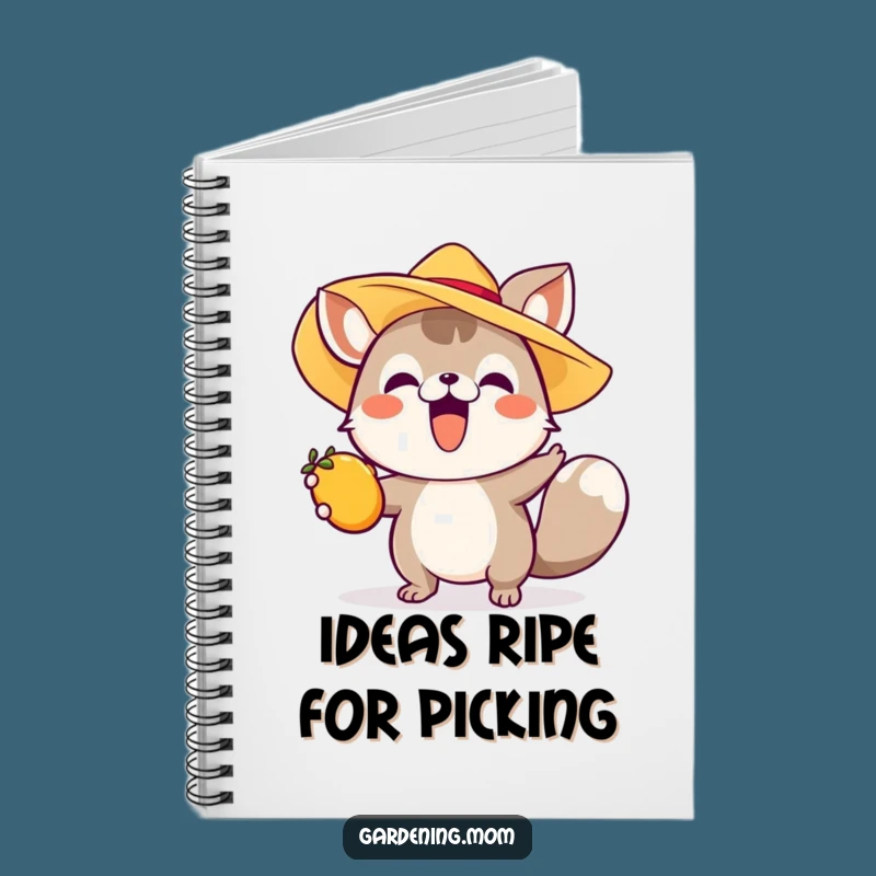 Funny Animal Notebook - Summer Fruit Log, A Great Funny Gift