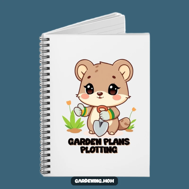Funny Gardener Animal Notebook: Digging Journal Gift