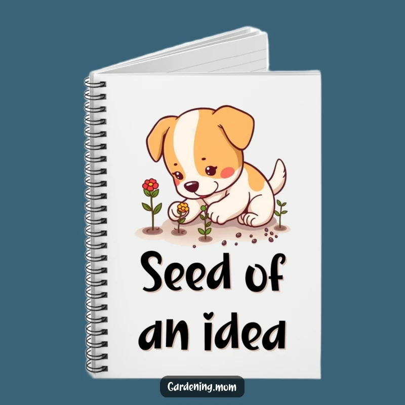 Funny Planting Dog Notebook: Plan Your Garden, The Perfect Funny Gift