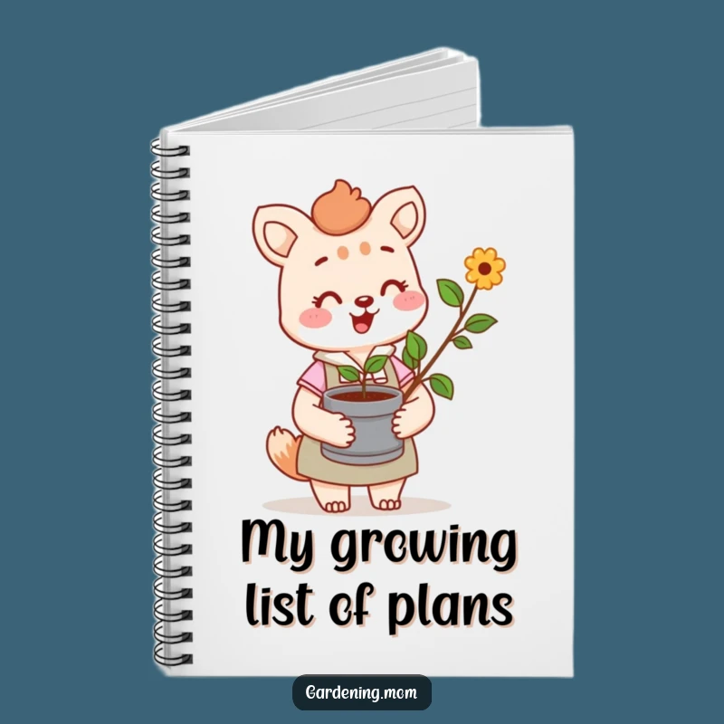 Funny Gardening Mom Notebook: Cheerful Gardener Journal - Ideal Funny Gift