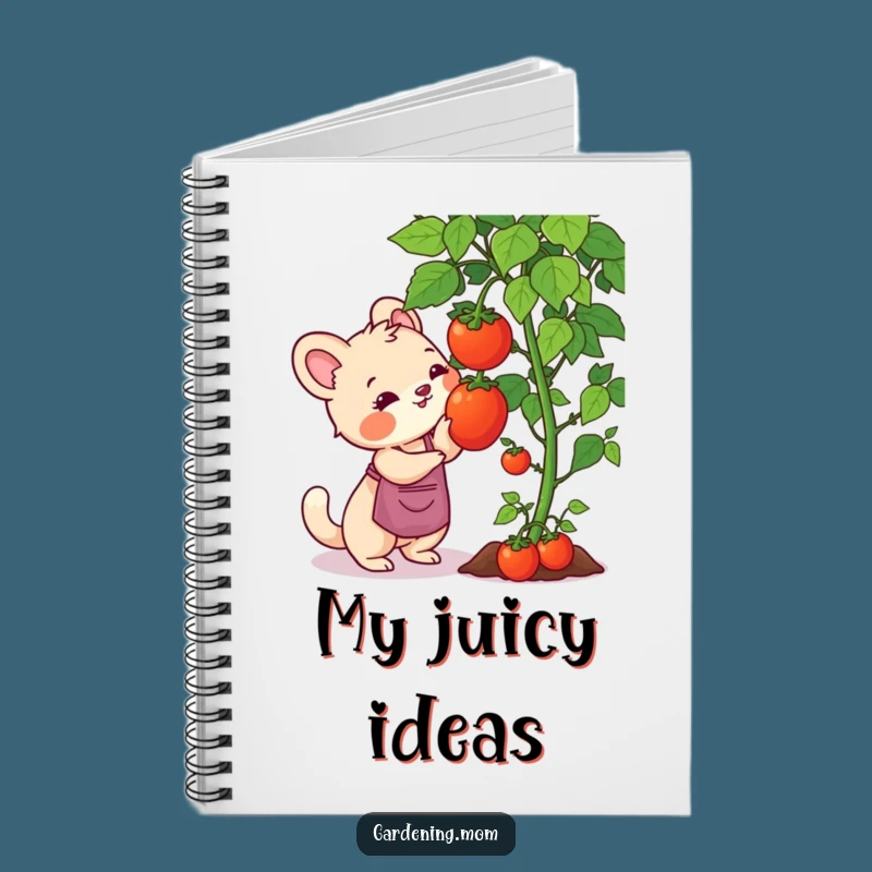Funny Gardening Mom Animal Notebook: Tomato Harvest, Ideal Funny Gift