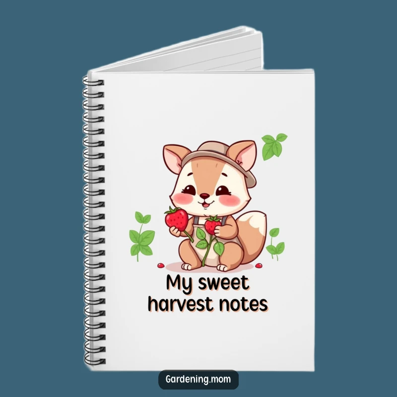 Funny Gardening Mom Animal Notebook: Berry Offering, Ideal Funny Gift