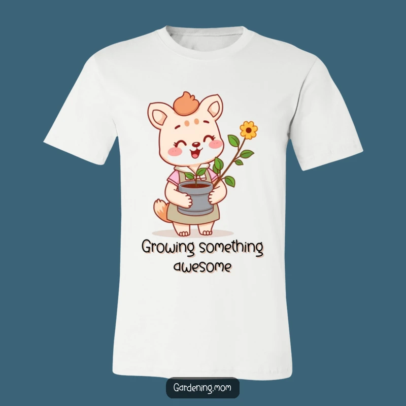 Funny Gardening Mom T-Shirt: Cheerful Gardener Tee - Ideal Funny Gift