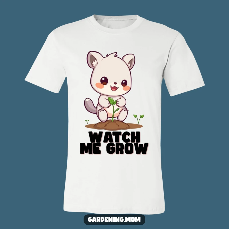 Funny Planting Animal T-Shirt: Seed Planter Tee, Cool Gift for Growth