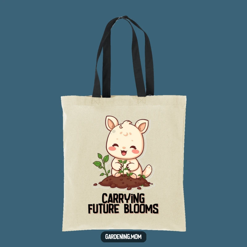 Funny Animal Tote Bag - Seed Planting Accessory, Ideal Funny Gift