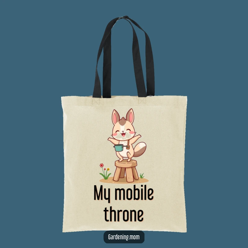 Funny Gardening Animal Tote Bag: Carry Your Laughs and Supplies!